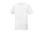 T-shirt blanc pour homme à manches courtes et col rond