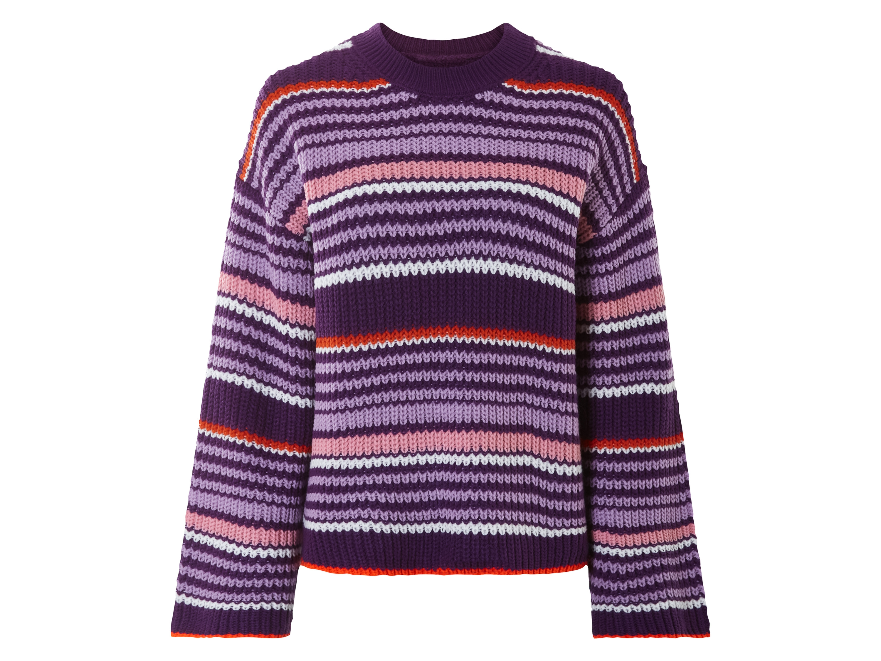esmara® Pull en maille femme (violet, S(34/36))