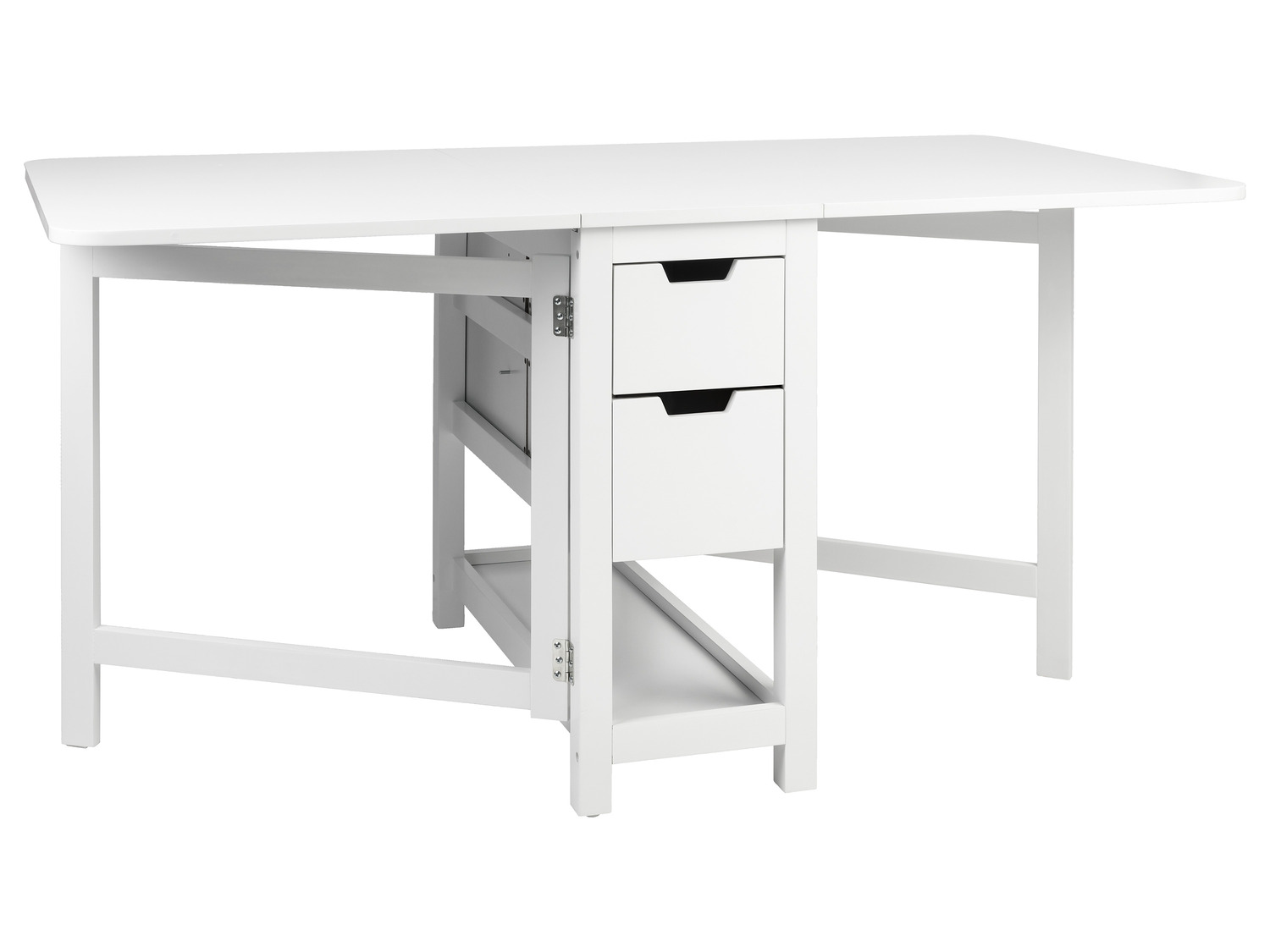 LIVARNO home Table pliante, 150 x 74 x 80 cm, blanche