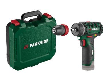 PARKSIDE® Perceuse-visseuse sans fil 12 V »PBSA 12 F5«, sans batterie ni chargeur.