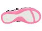 Sandales roses avec motif papillon.