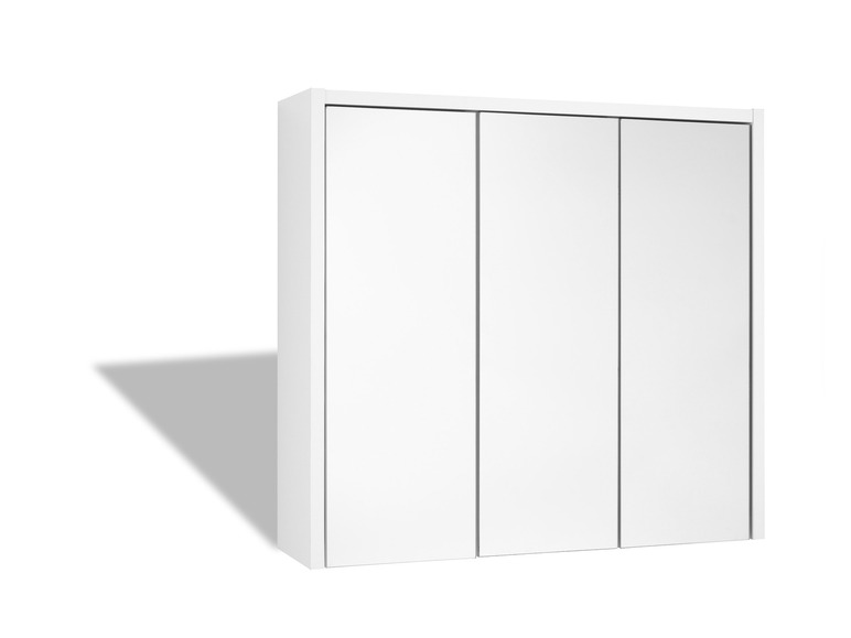 Aller en mode plein écran : LIVARNO home Armoire de salle de bain avec miroir Oslo, 65 x 60 x 17 cm, blanche - Image 7