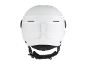 Casque de ski blanc, vue arrière