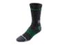 Des chaussettes noires avec des détails verts de Parkside.