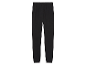 Pantalon de jogging noir avec ceinture élastique.