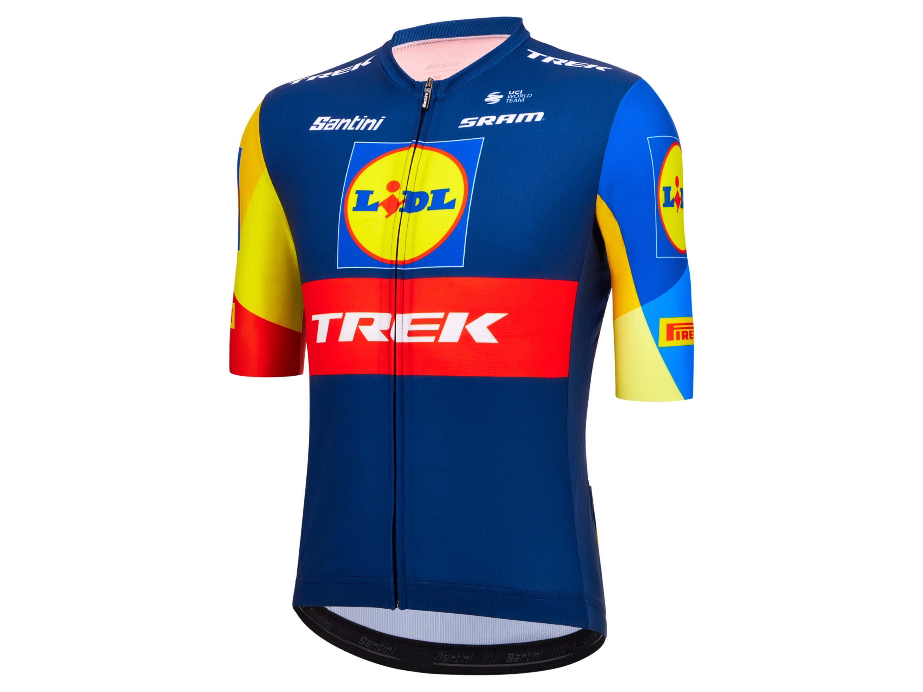 Santini Maillot de cyclisme Lidl-Trek 2024 homme