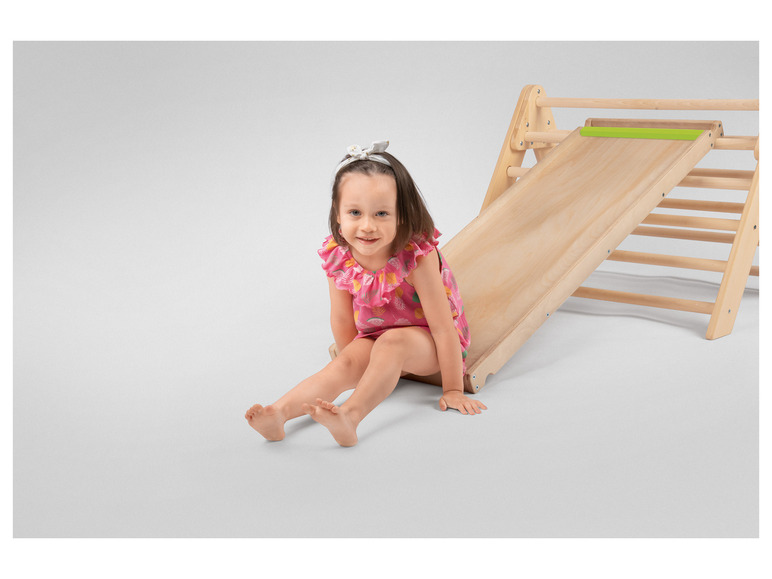 Échelle à grimper et toboggan, 2 en 1