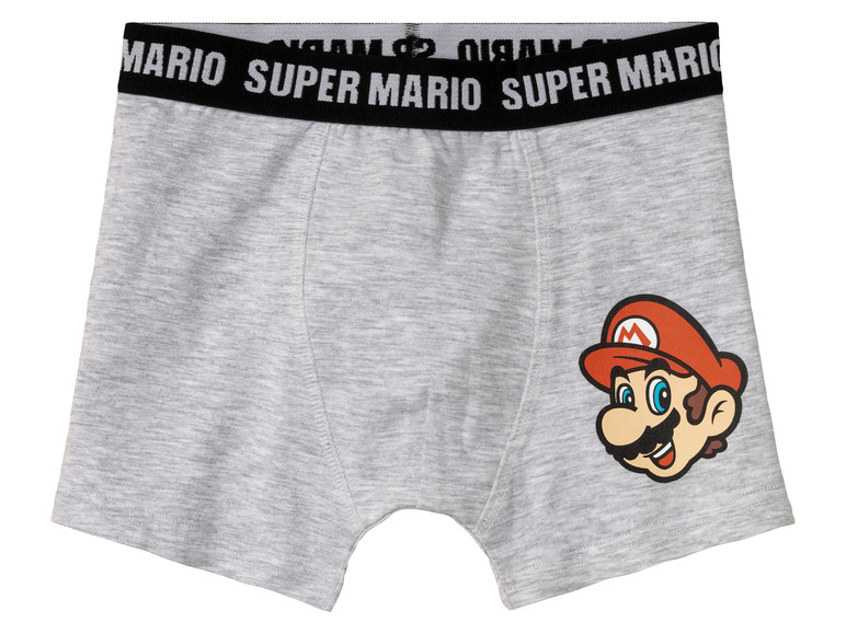 Aller en mode plein écran : Nintendo Super Mario Lot de 2 boxers enfant - Image 2