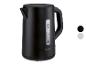 Bouilloire électrique noire SilverCrest 1,7L avec indicateur de niveau d'eau.