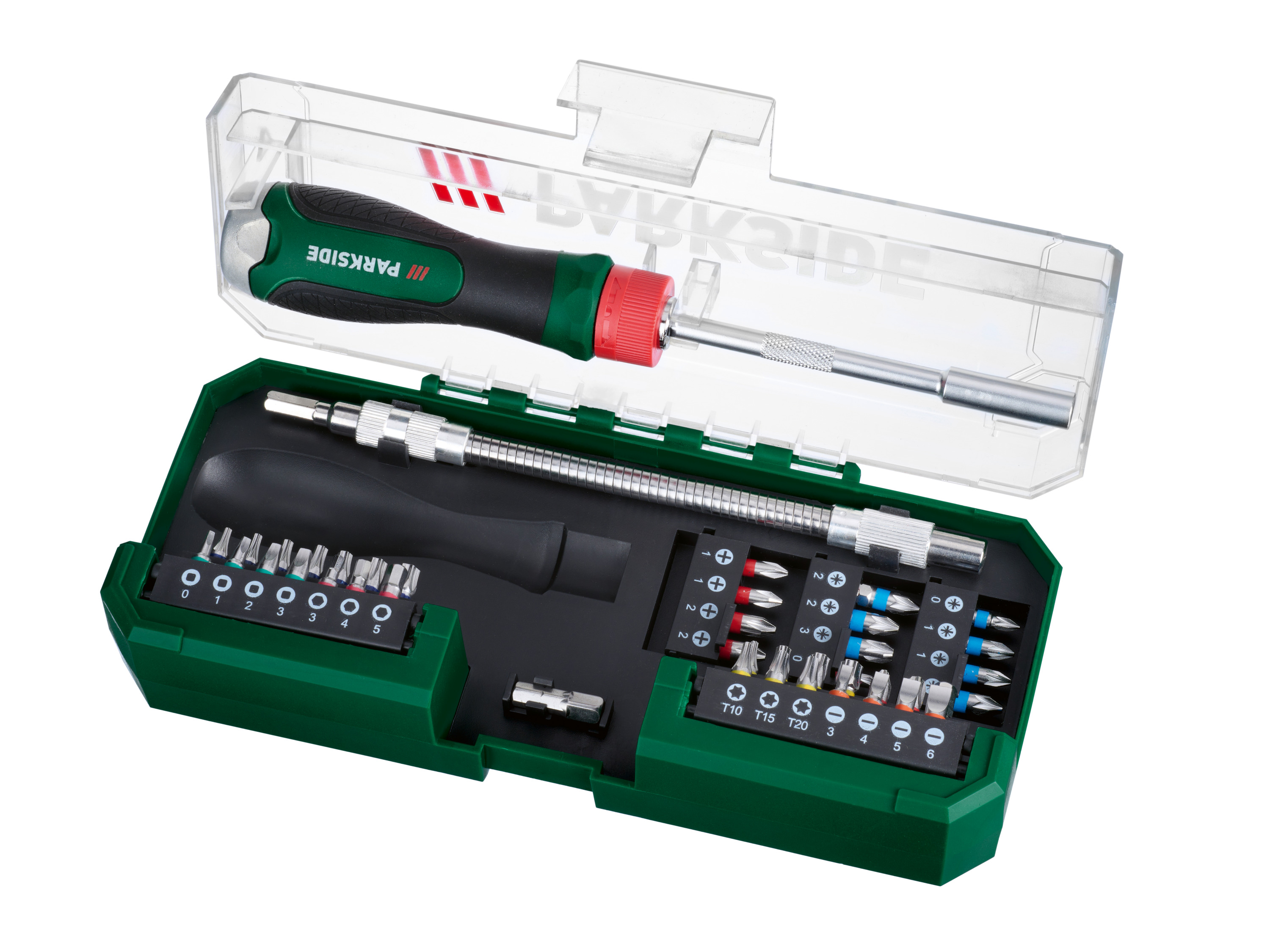 PARKSIDE® Set de tournevis, 43 pièces