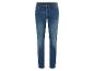 Jeans slim bleu foncé pour homme.