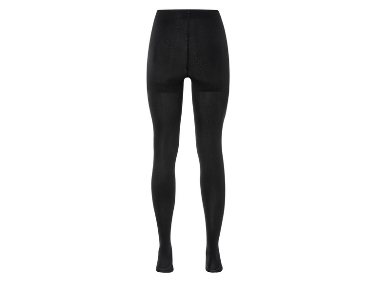 Collants noirs sur un mannequin blanc.