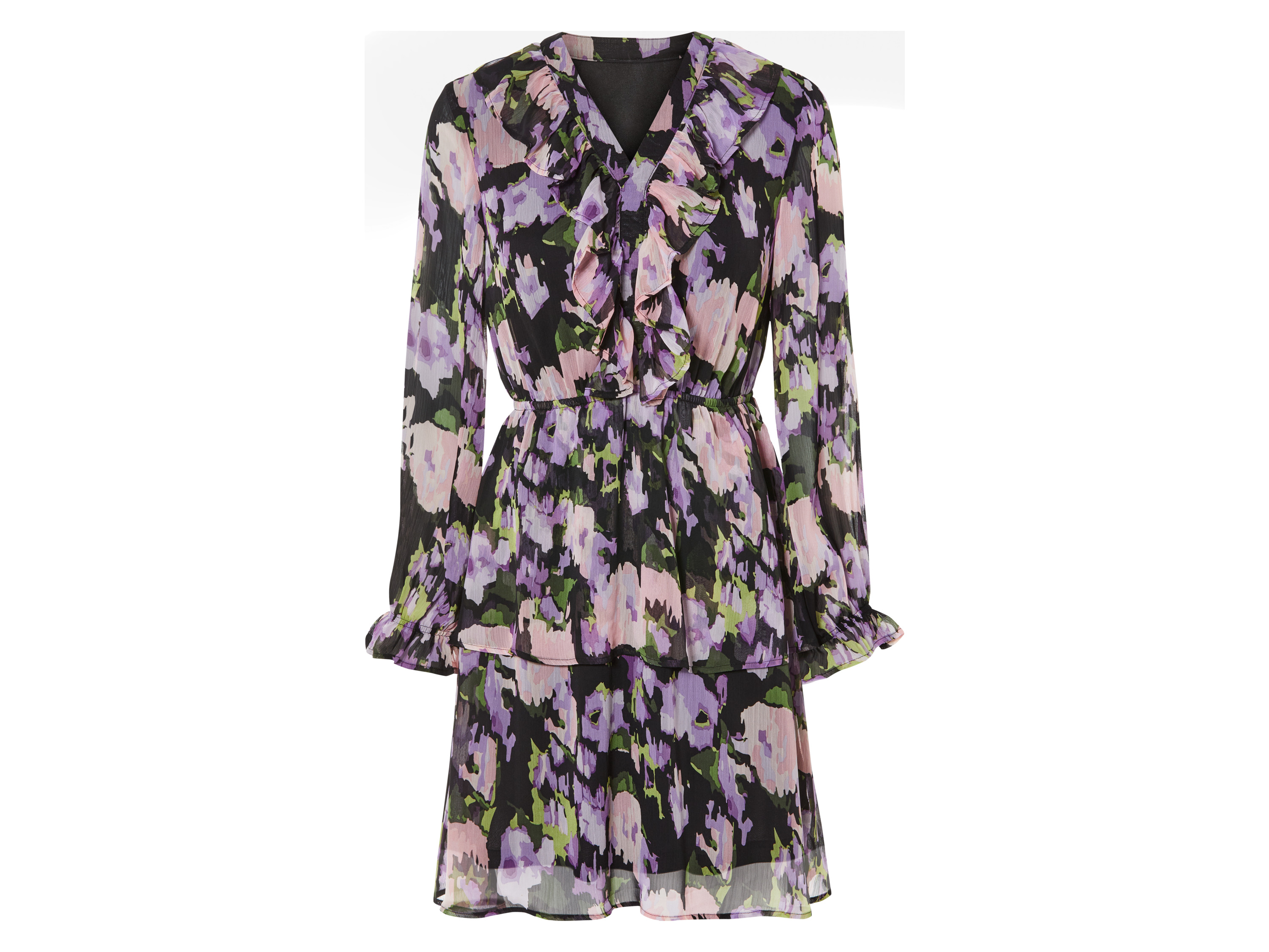 esmara® Robe en mousseline femme (noir)