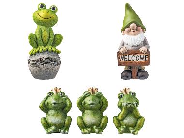 LIVARNO® Nain de jardin ou Figurine(s) de jardin grenouille