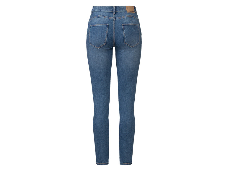Un jean skinny bleu de Denim Department.