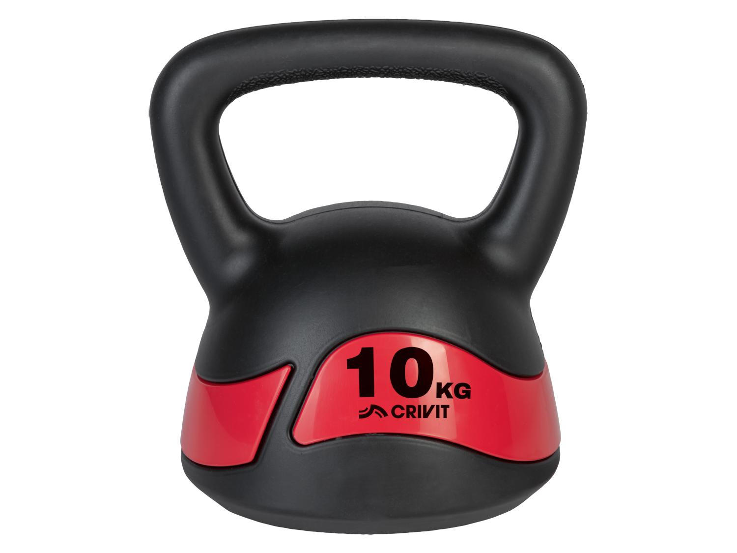 Paire D'haltères Vintage Kettlebell 10 Kg, 1936, Tarier D & H, Fonte Ancienne