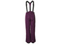 Pantalon de ski violet avec bretelles