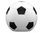Ballon de football classique noir et blanc.