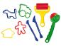 Emporte-pièces animaux, rouleau et outils pour pâte à modeler.