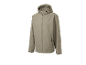 Veste à capuche pour homme de couleur beige.