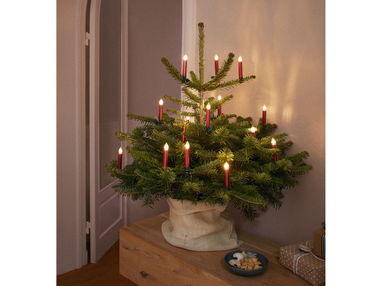 Aller en mode plein écran : LIVARNO home Bougies LED sans fil pour sapin de Noël, 15 pièces - Image 24
