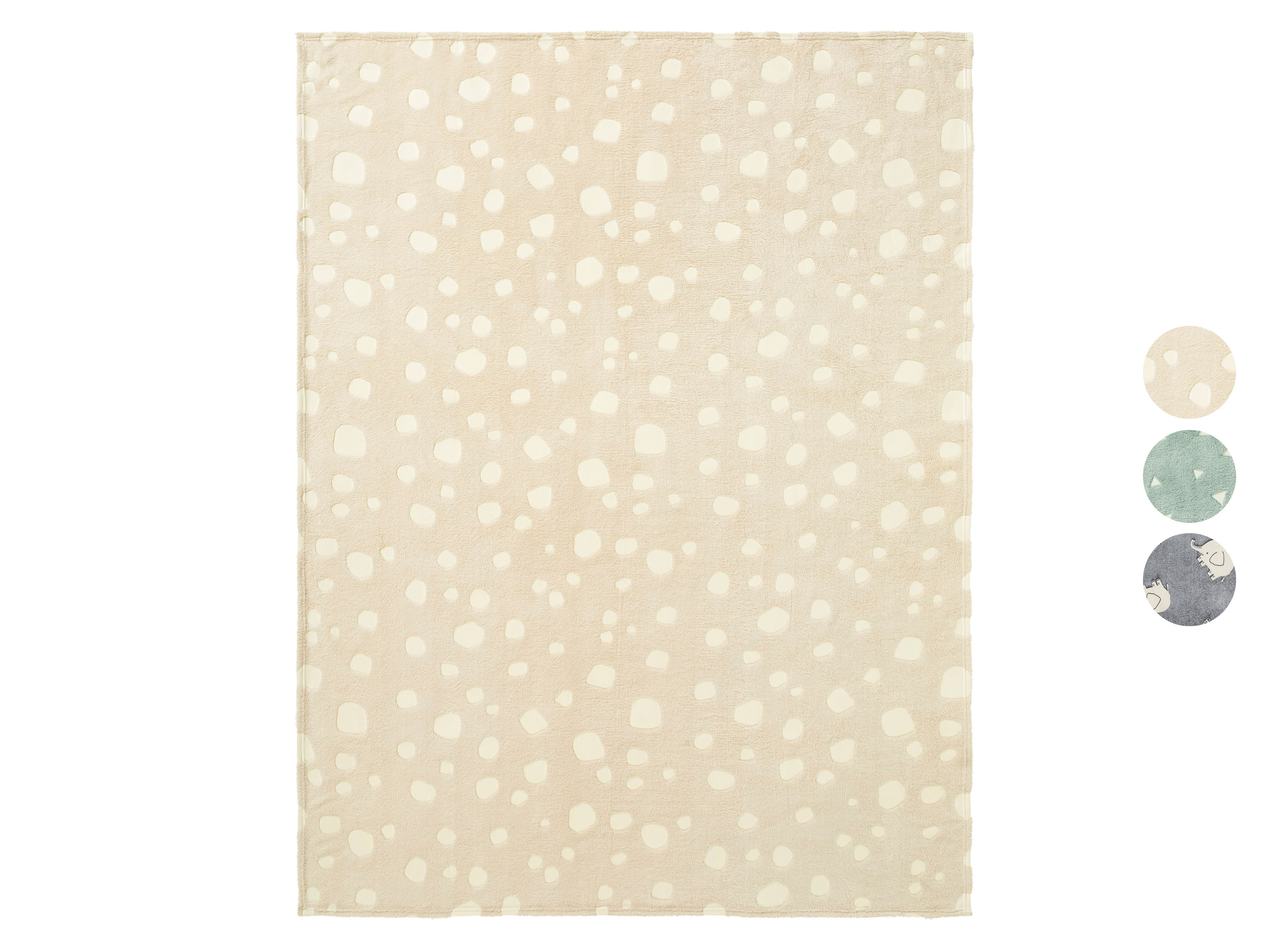 LIVARNO home Plaid en microfibre, 150 x 200 cm