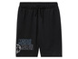 Shorts Marvel noirs avec un imprimé Iron Man.