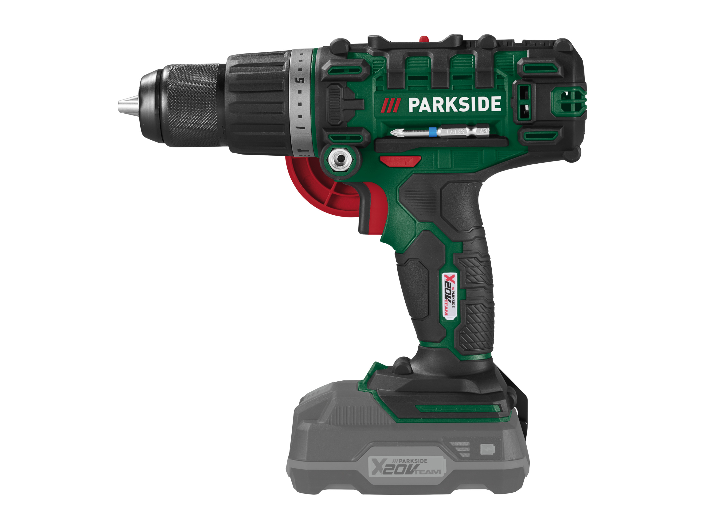 PARKSIDE® Perceuse-visseuse à percussion sans fil + Batterie + Chargeur, 20 V