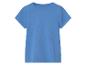 T-shirt bleu clair à manches courtes pour enfant.