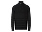 Pull en maille noir avec fermeture éclair