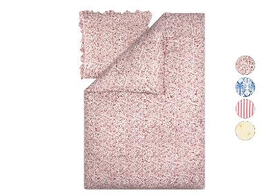 LIVARNO® Parure de lit en satin microfibre, 140 x 200 cm