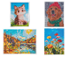 Kits de broderie diamant et de peinture par numéros CRELANDO avec motifs d'animaux et de nature.