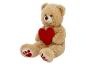 Ours en peluche avec un cœur rouge