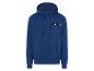 Un sweat-shirt à capuche bleu avec le logo Kånken.