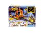 Coffret de jeu Hot Wheels Monster Trucks Loop-and-Flip Trophy Challenge dans son emballage.