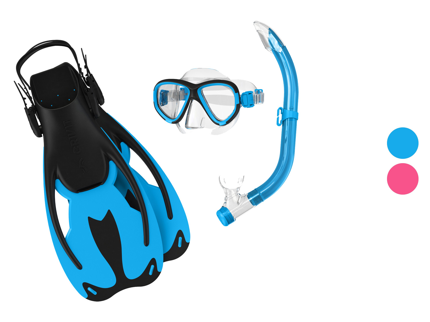 CRIVIT Set de plongée et de snorkeling enfant