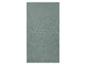 Une serviette de bain vert clair avec une texture en coton.