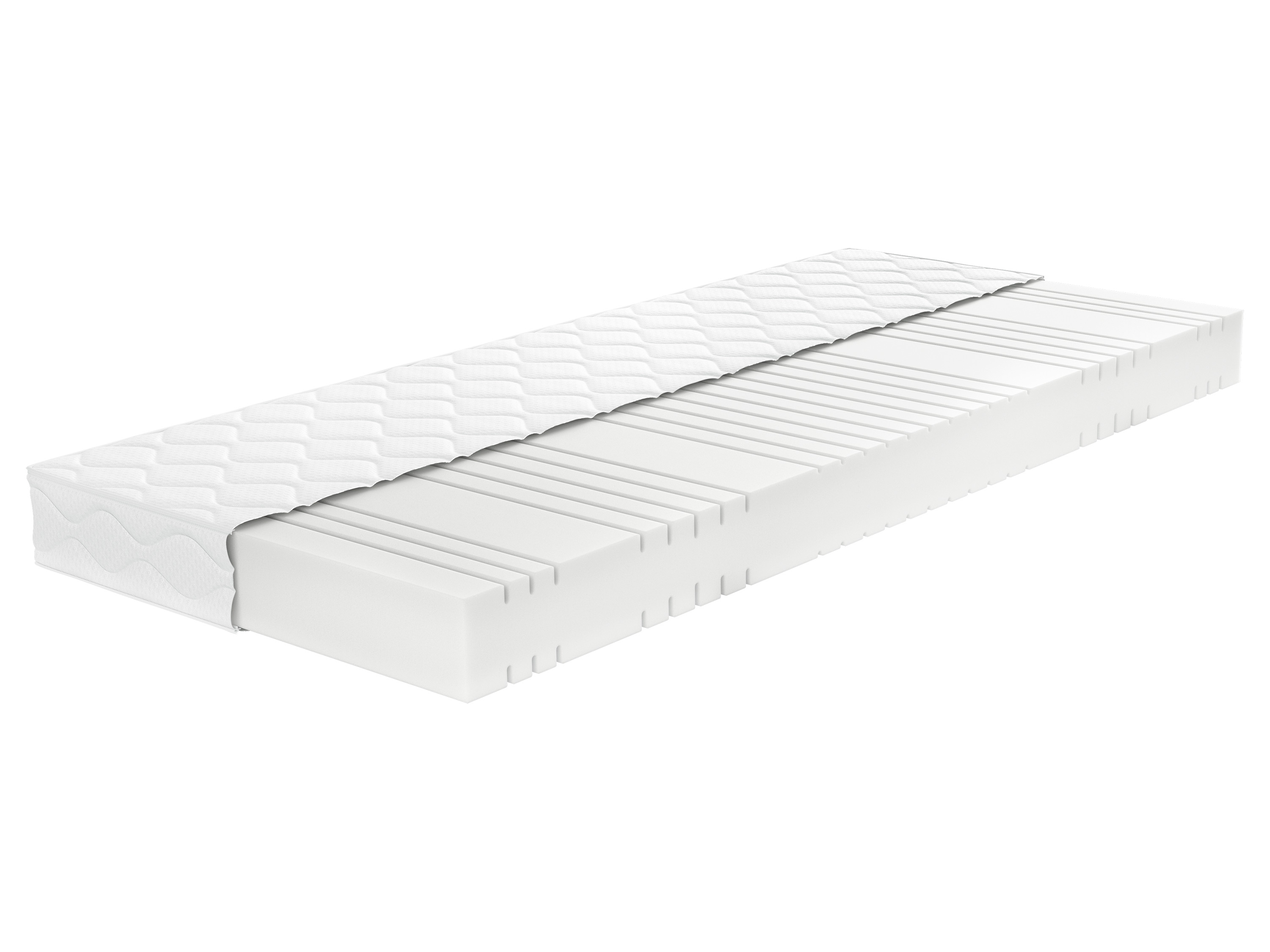 LIVARNO home Matelas en mousse confort 7 zones, H3, 90 x 190 cm