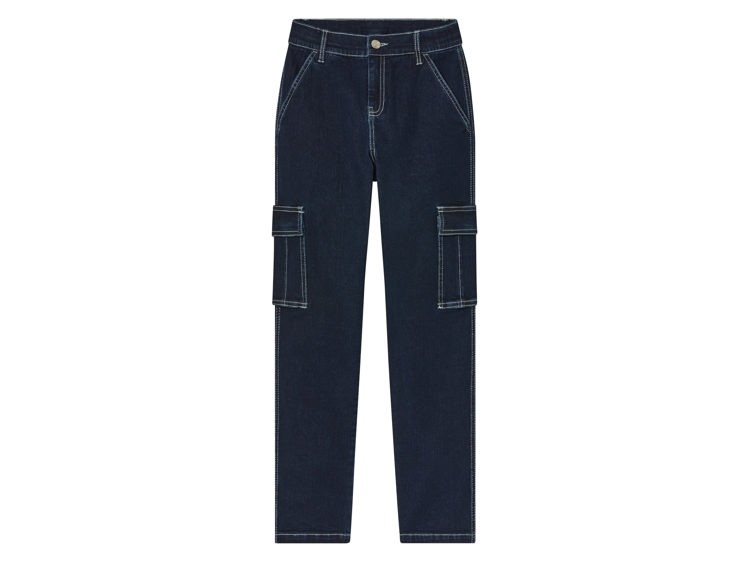 pepperts!® Jean cargo garçon (134, bleu foncé)