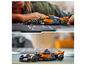 Une voiture de course de Formule 1 McLaren Lego.