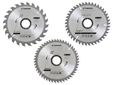 PARKSIDE® Lame de scie circulaire, 160 mm, 24 dents, 42 dents, 48 dents