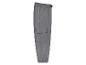 Pantalon cargo gris avec taille élastique
