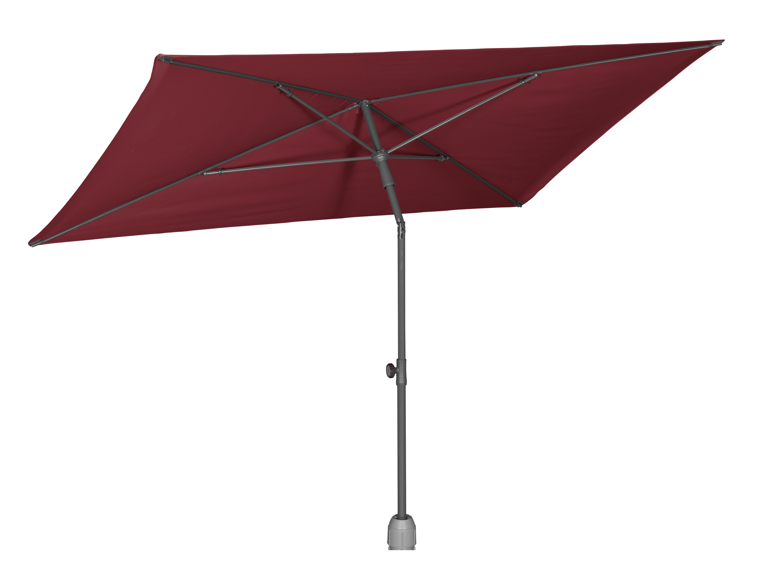 LIVARNO home Parasol, 210 x 140 cm (bordeaux)