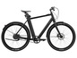 Un vélo électrique noir avec des pneus Kenda.