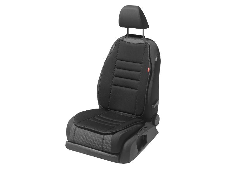 Housse de siège auto noire avec appuie-tête