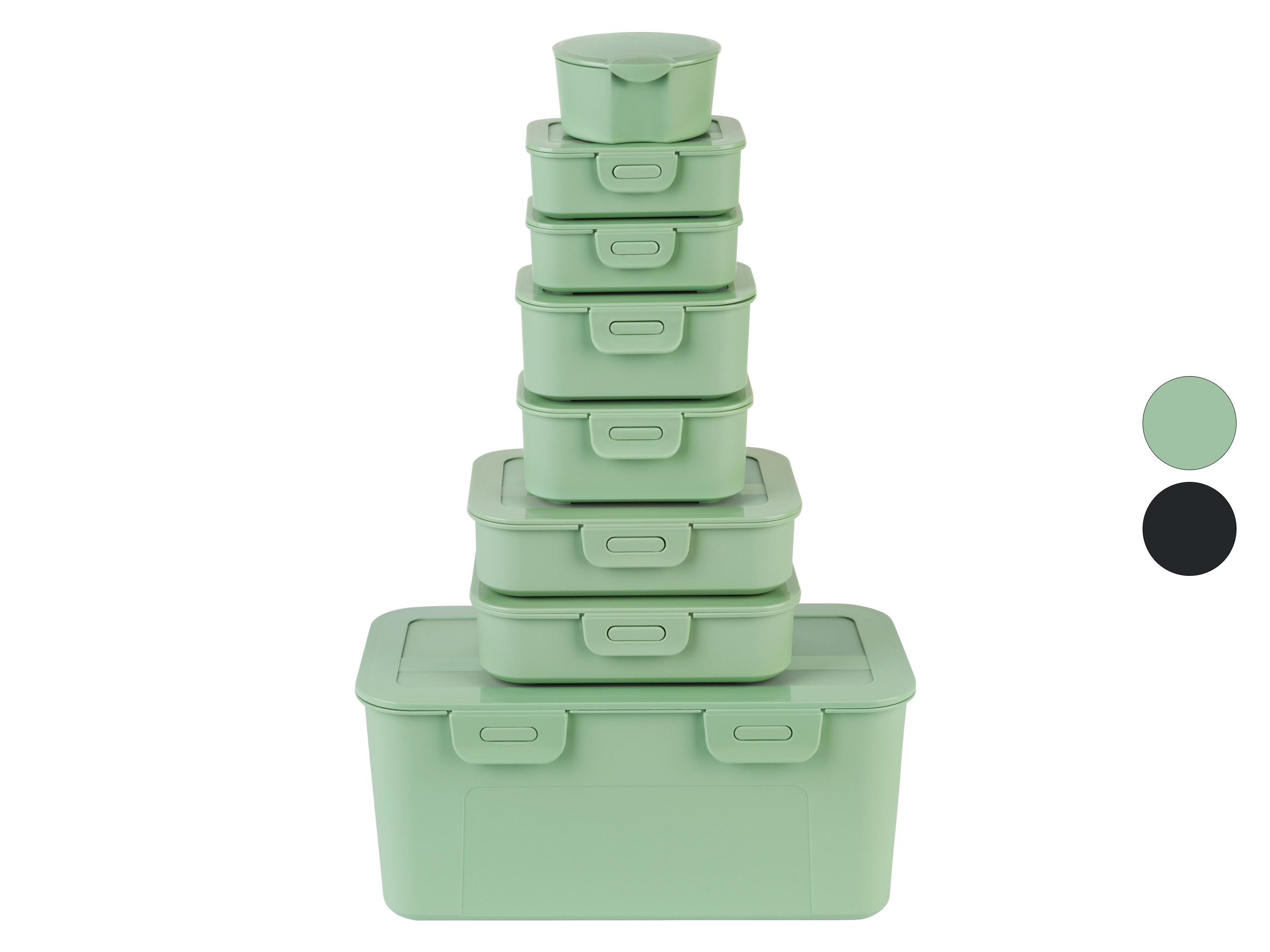 LIVARNO home Set de 8 boîtes de conservation