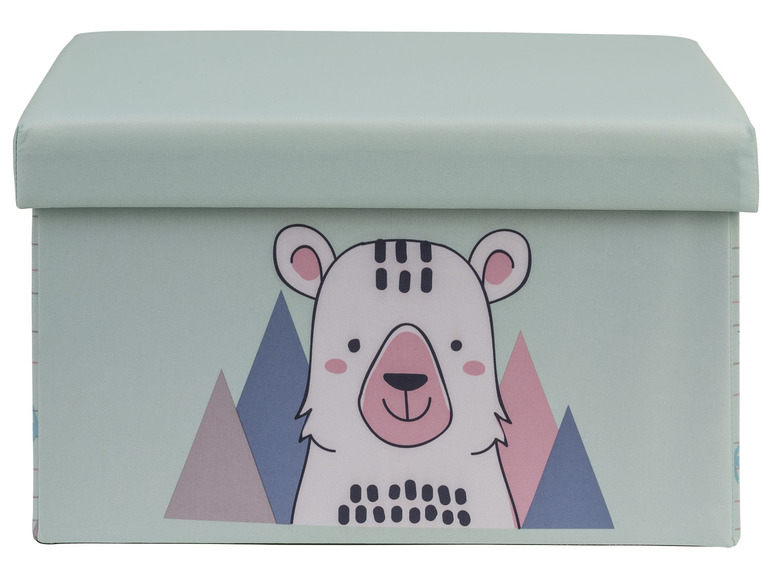 Aller en mode plein écran : LIVARNO home Banc-coffre de rangement pour enfants, avec rembourrage - Image 3