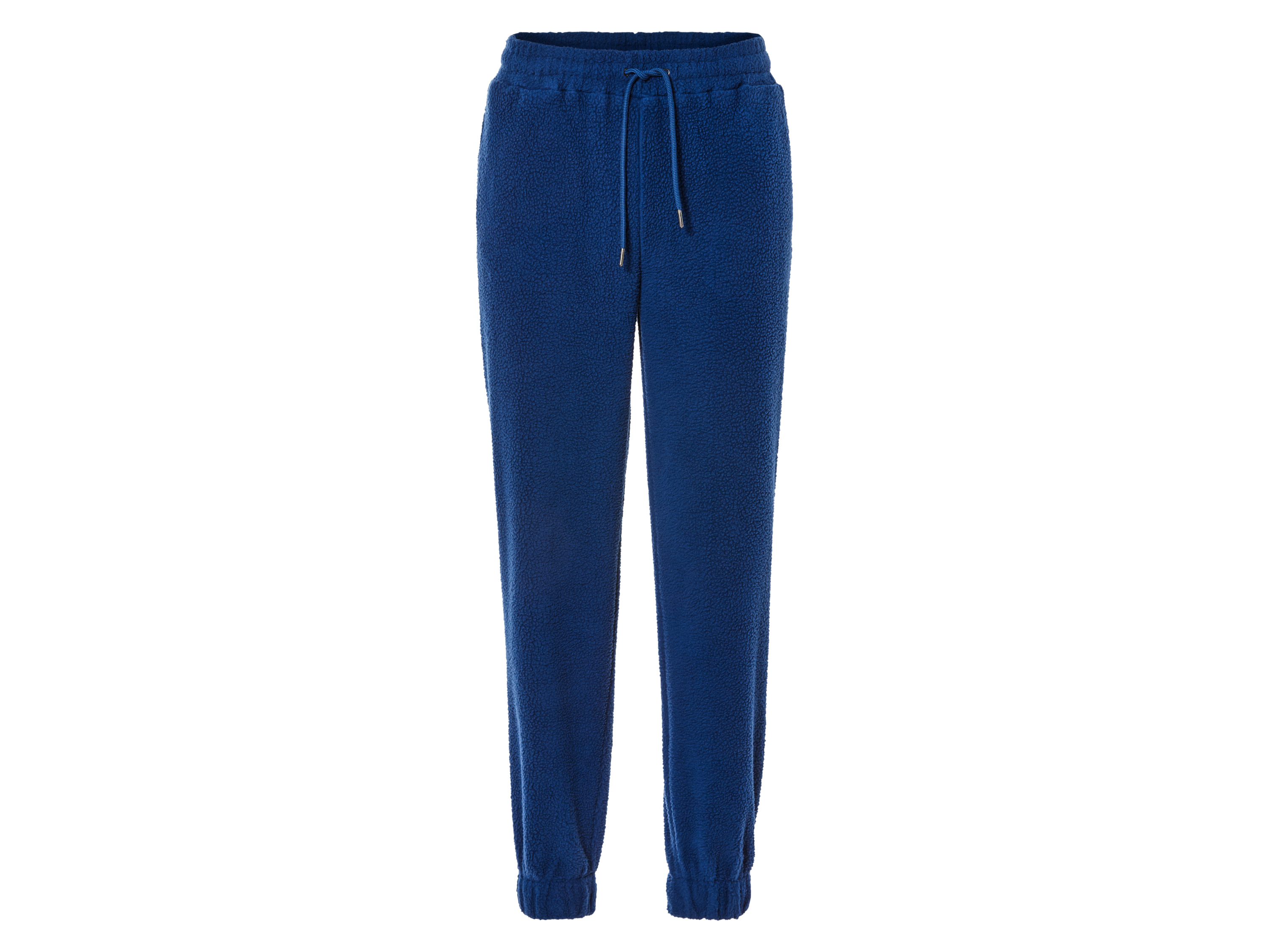 LIVERGY® Pantalon en sherpa homme (M, bleu)