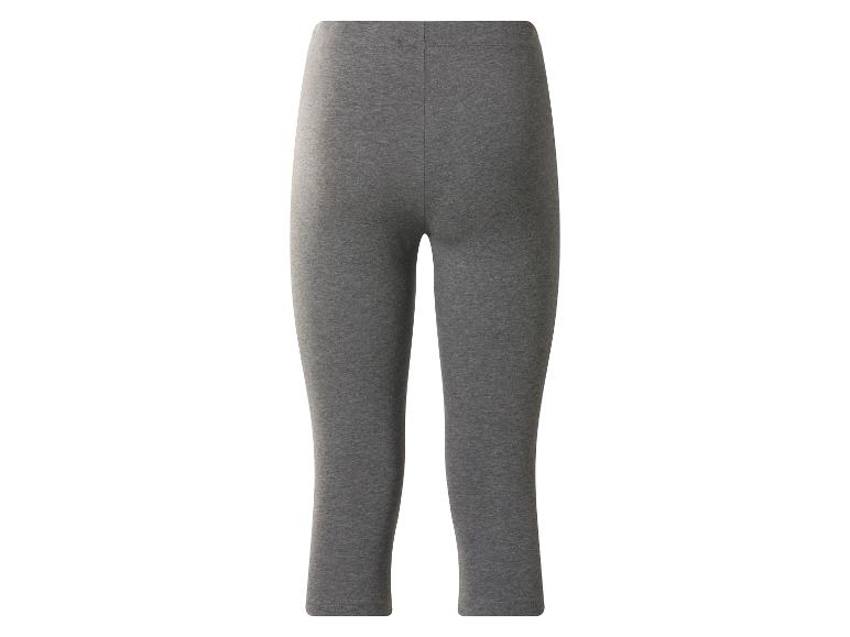 Legging capri gris pour femme