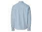 Chemise homme manches longues bleu clair, vue de dos
